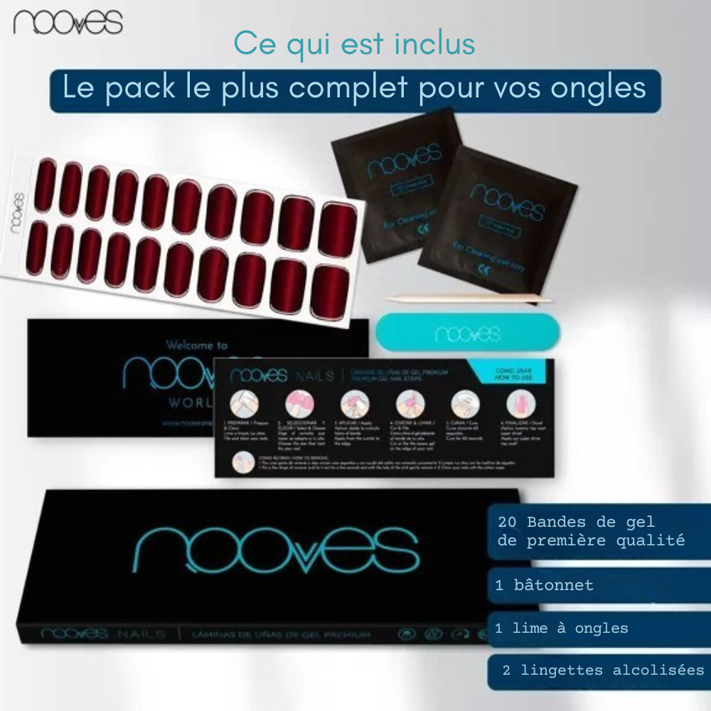 Rouge intense effet gel