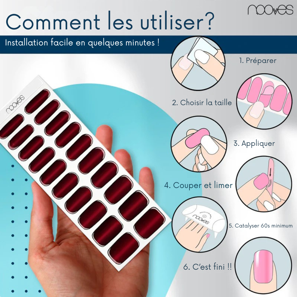 Look glamour vernis rouge