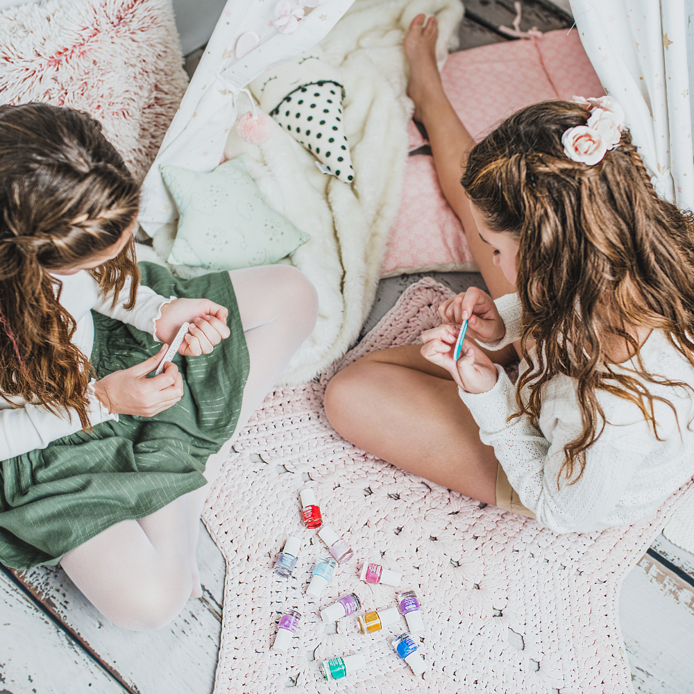 Vernis à ongles enfant Namaki – Pelable à l’eau, sans solvant, dès 3 ans – Rose bonbon