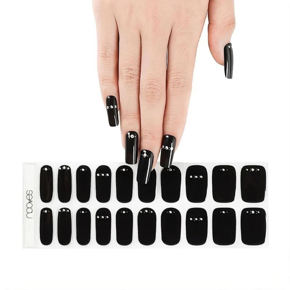 Style chic vernis gel noir