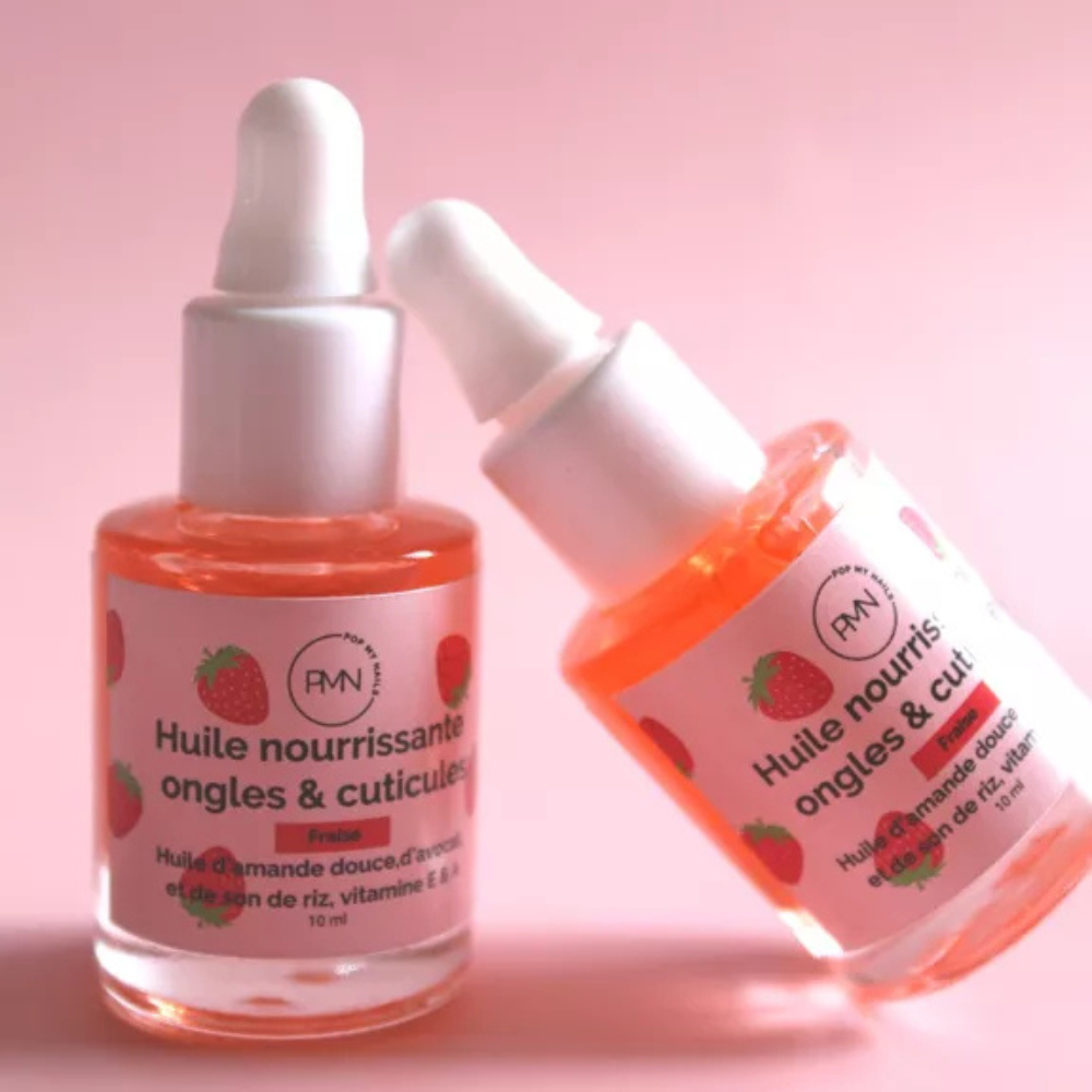 hydratants ongles fraise