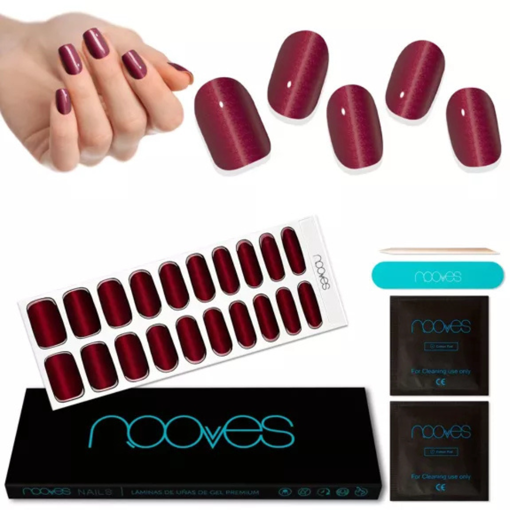 Bandes gel rouge profond