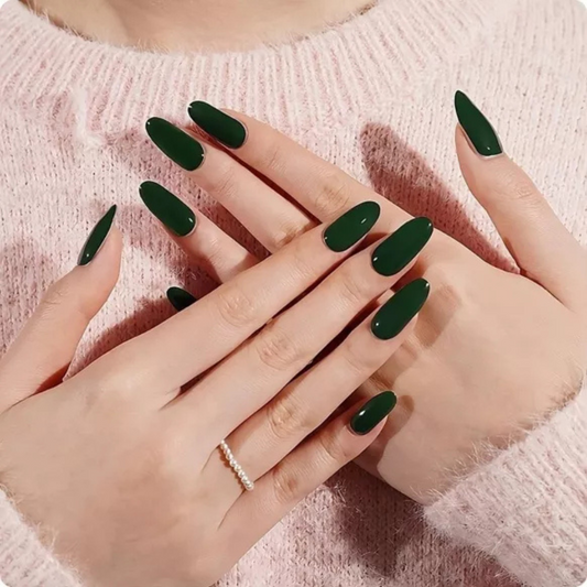 Vernis gel vert olive